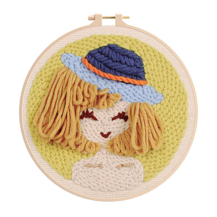 Kit de Costura Muñeca Rizos