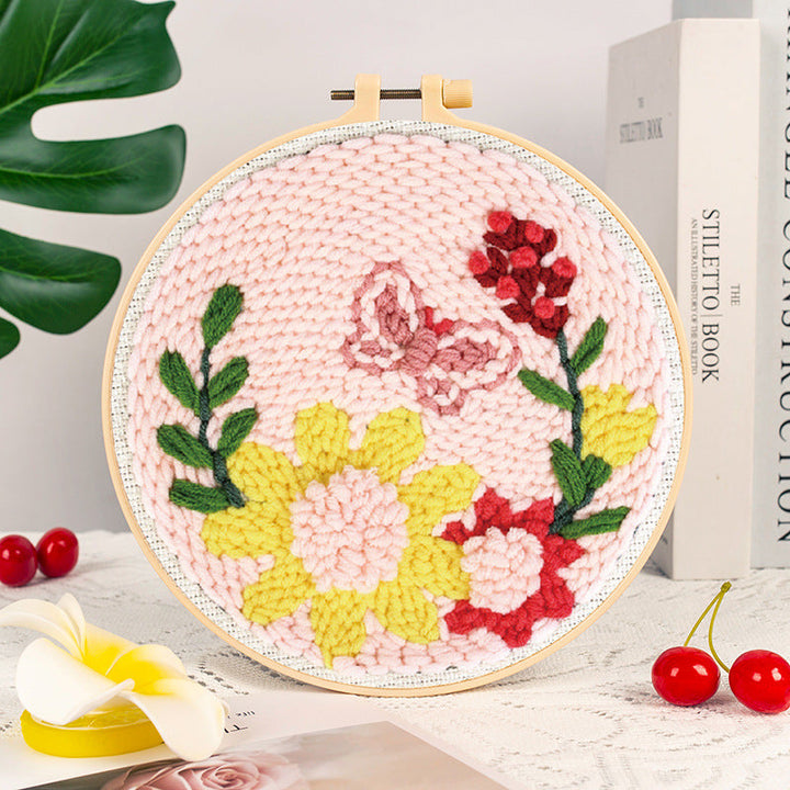 Kit de Costura Jardín Floreado