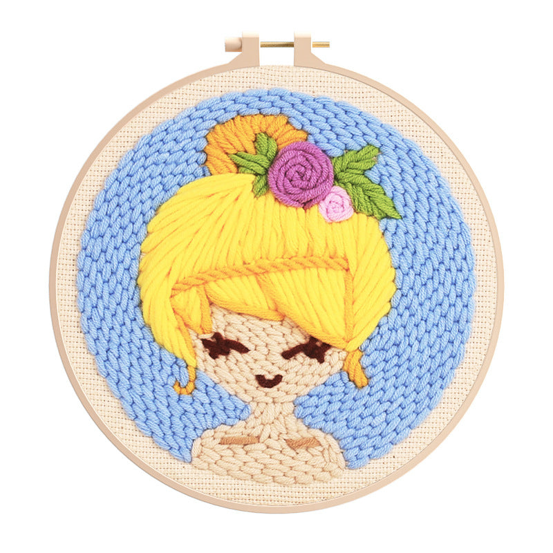 Kit de Costura Muñeca Dorada