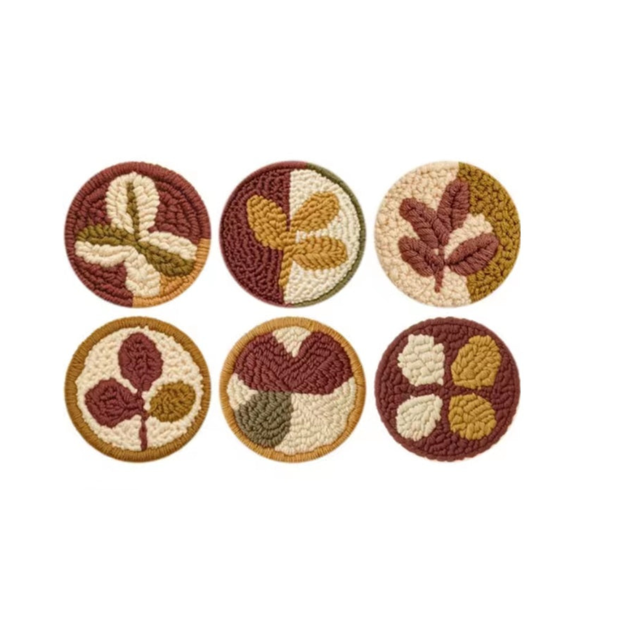 Kit SET POSA VASOS Hojas de Otoño