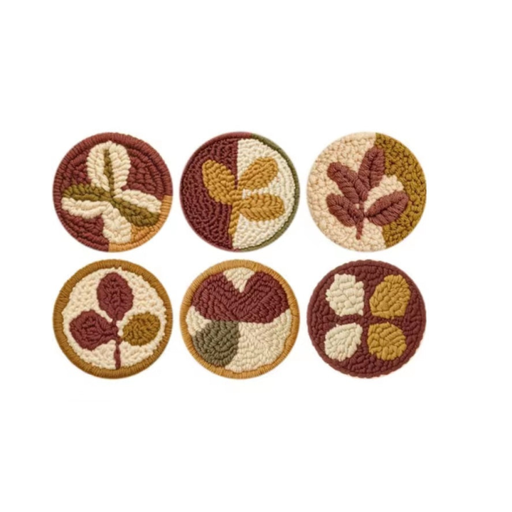 Kit SET POSA VASOS Hojas de Otoño